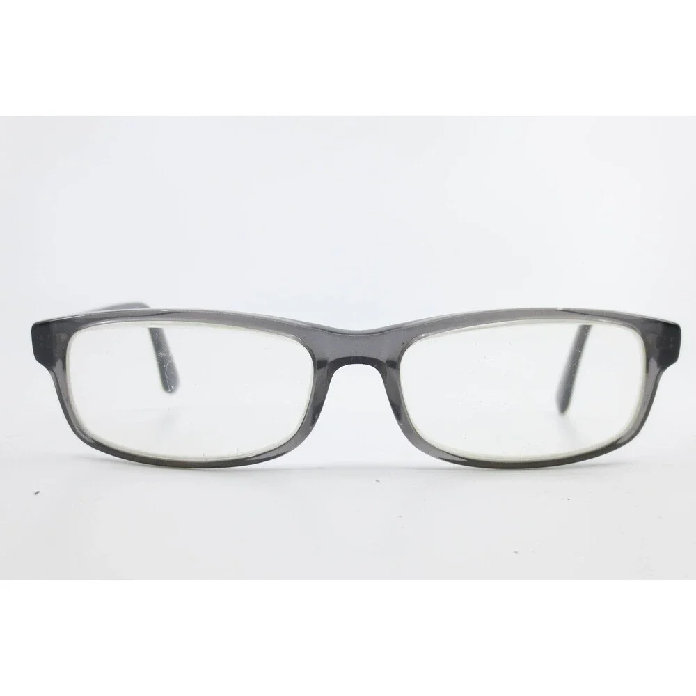 Smoke Gray Rectangular Eyeglass Frames FM9194 53-16-140 Full Rim Eyewear